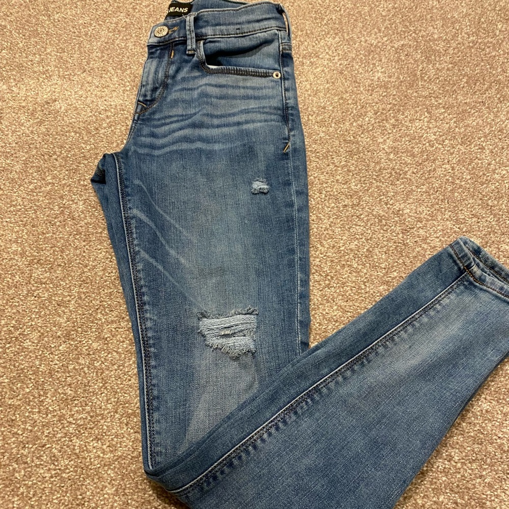 Express Jeans - Light wash, skinny